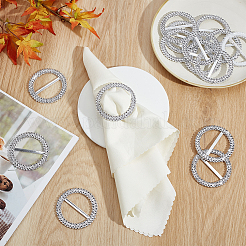 400Pcs Resin Ribbon Buckles&nbsp;RESI-WA0001-01