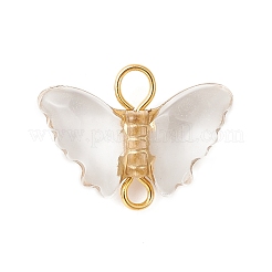 Plating Transparent Acrylic Connector Charms&nbsp;PALLOY-JF02203