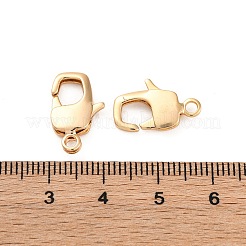 Brass Lobster Claw Clasps&nbsp;X-KK-H513-01A-G