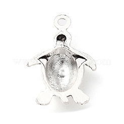 合金のチベット風チャーム  ウミガメチャーム  アンティークシルバー  18.5x13x4mm  穴：1.5mm  約1071個/900g&nbsp;LS-PALLOY-P293-079AS