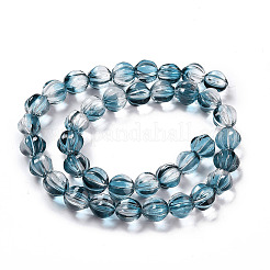 Transparent Glass Beads Strands&nbsp;GLAA-F114-02B-14