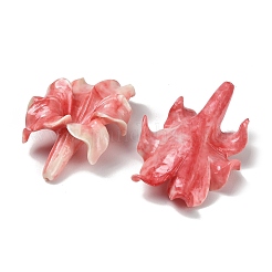 Synthetic Coral Carved Beads&nbsp;BSHE-P034-02A
