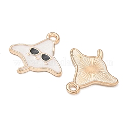 Alloy Enamel Pendants&nbsp;AL-CBAE435-17G-01
