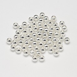 Rack Plating Brass Round Spacer Beads&nbsp;KK-I601-6mm-S-RS