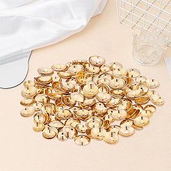 200Pcs 2Styles 304 Stainless Steel Bead Caps&nbsp;STAS-BBC0010-98