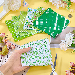 7 Sheets Cotton Fabric&nbsp;AJEW-TAC0042-03E