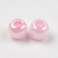 Fgb 12/0 グレード a セイロン ラウンドガラスシードビーズ  ピンク  2x1.5mm  穴：0.5mm  約5000個/50g&nbsp;X-SEED-A022-FC12-145