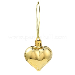 Valentine's Day Electroplate Plastic Heart Pendants Decorations&nbsp;KY-D020-02A