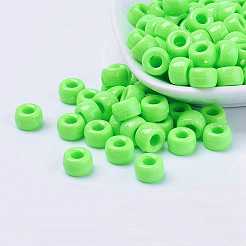 Christmas Theme Opaque Acrylic European Beads&nbsp;PL338-M1