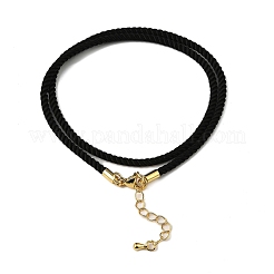 Nylon Milan Cord Necklace Making&nbsp;MAK-M028-01G-16