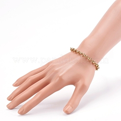 Women's 304 Stainless Steel Rolo Chain Bracelets&nbsp;BJEW-JB05995-01