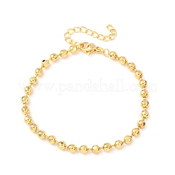 Brass Beaded Bracelets for Women&nbsp;BJEW-C140-16G