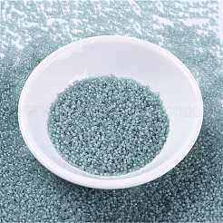 MIYUKIデリカビーズ  シリンダー  日本製シードビーズ  11/0  （db0385)マットシーグラスグリーン光沢  1.3x1.6mm  穴：0.8mm  約10000個/袋  50 G /袋&nbsp;SEED-X0054-DB0385
