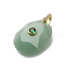 Natural Green Aventurine Pendants&nbsp;GG-CBA7610-06G-04