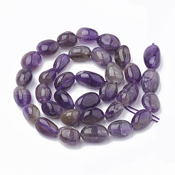 Natural Amethyst Beads Strands&nbsp;G-S264-09