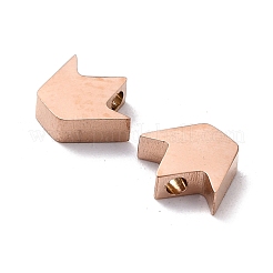Ion Plating(IP) 304 Stainless Steel Charms&nbsp;STAS-F271-14RG