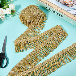 5 Yards Polyester Twist Tassel Ribbons&nbsp;OCOR-WH20005-39C