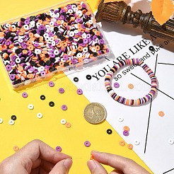 1880Pcs 4 Colors Handmade Polymer Clay Beads&nbsp;CLAY-YW0002-01B