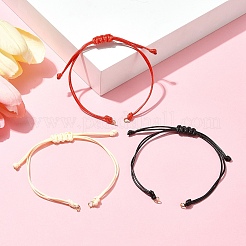 Braided Waxed Polyester Cord&nbsp;X1-AJEW-JB01153-01