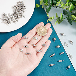 60Pcs 3 Styles Tibetan Style Alloy Connector Charms&nbsp;FIND-AR0002-98