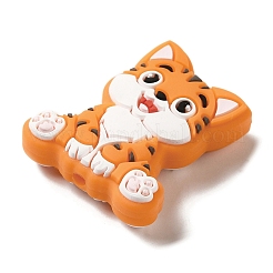 Cat Silicone Focal Beads&nbsp;SIL-B069-01D
