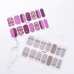 Full Cover Nombre Nail Stickers&nbsp;MRMJ-S060-ZX3-M