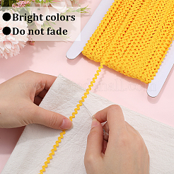40M Polyester Wavy Fringe Trim Ribbon&nbsp;OCOR-GF0004-39N