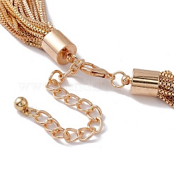 Brass Box Chains Multi-strand Necklaces&nbsp;NJEW-C040-01C