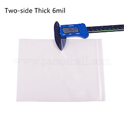 再封可能なバッグ  ジップトップバッグ  トップシールバッグ  透明  22x16cm  片側の厚さ：2.9ミル（0.075mm）&nbsp;OPP-BC0001-02-16x22
