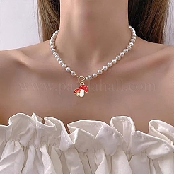 10Pcs 5 Colors Autumn Theme Alloy Enamel Pendants&nbsp;ENAM-YW0003-39