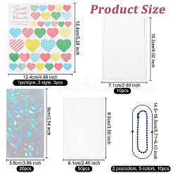 DIY Photocard Sleeve Keychain Making Kit&nbsp;DIY-OC0009-20