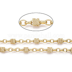 Brass Twist Knot Lock Link Chains&nbsp;CHC-T016-17G