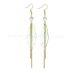 Resin Wing Dangle Earrings&nbsp;EJEW-JE06256