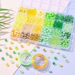 DIY Stretch Bracelet Making Kit&nbsp;DIY-YW0006-55