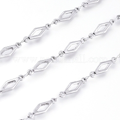 Tarnish Resistant 304 Stainless Steel Link Chains&nbsp;CHS-G014-07P