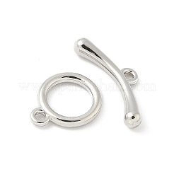合金マンテル  カドミウムフリー＆鉛フリー  ラックめっき  リング  プラチナ  リング：13.5x11x1.5mm  穴：1.5mm  バー：7.5x19.5x3mm  穴：1.5mm&nbsp;FIND-B047-12P
