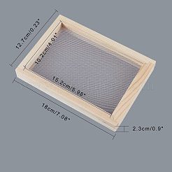 Wooden Paper Making&nbsp;DIY-WH0171-46A