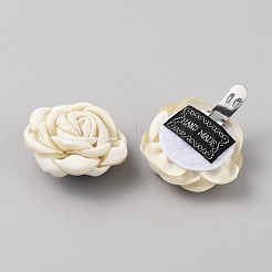 Polyester Shoe Buckle Clip&nbsp;FIND-WH0139-54C