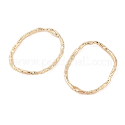 真鍮チャーム  オーバル  14KGP本金メッキ  29~30x22x2mm  穴：3x1mm&nbsp;LS-KK-N256-01D-G