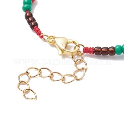 Natural Freshwater Shell & Glass Beaded Bracelets for Women&nbsp;BJEW-MZ00258