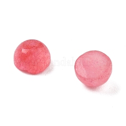 天然なヒスイカボション  半円  染め  4x2~2.5mm&nbsp;G-H309-03-67