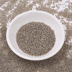 MIYUKIデリカビーズ  シリンダー  日本製シードビーズ  11/0  （db0907)スパークリングベージュライニングクリスタル  1.3x1.6mm  穴：0.8mm  約20000個/袋  100 G /袋&nbsp;SEED-J020-DB0907
