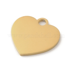 Ion Plating(IP) 304 Stainless Steel Mirror Polished Finish Stamping Blank Tag Pendants&nbsp;X-STAS-K270-43G