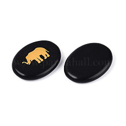 Natural Obsidian Cabochons&nbsp;G-T143-28A