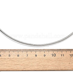 Non-Tarnish Casual Style 304 Stainless Steel Choker Necklaces&nbsp;X-STAS-O037-02P