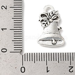 Tibetan Style Alloy Small Bell Pendants&nbsp;TIBEP-R343-02AS-LF