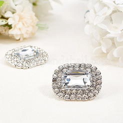 Alloy Rhinestone Shoe Decorations&nbsp;FIND-WH0126-417C