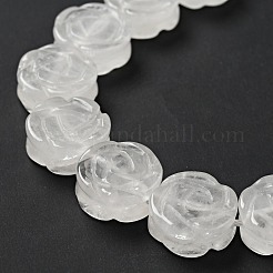 Natural Quartz Crystal Beads Strands&nbsp;G-D475-01C
