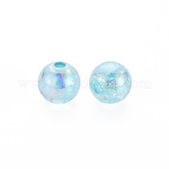 Transparent Crackle Acrylic Beads&nbsp;MACR-S373-66-L03
