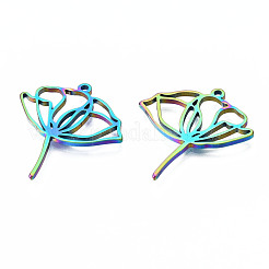 Ion Plating(IP) 201 Stainless Steel Pendants&nbsp;X-STAS-N098-048M